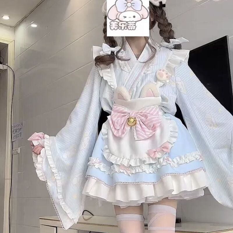 泡泡原创设计小眠汪和风LolitaLo套装洛丽塔女仆可爱小狗东南亚|undefined