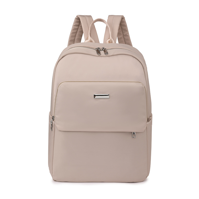 2023 nueva mochila casual para mujer de nailon moda todo fósforo de gran capacidad mochila para computadora portátil de 14 pulgadas marea