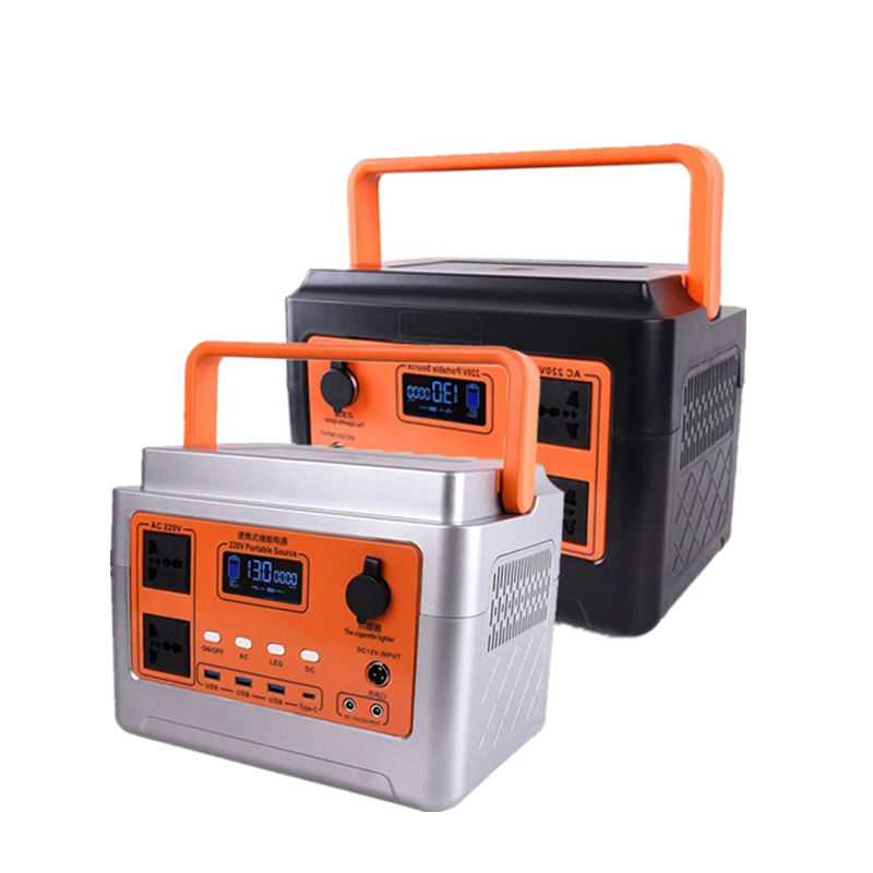 Kit de fuente de alimentación de almacenamiento de energía portátil para exteriores Sistema de generación de energía solar fotovoltaica doméstica Fuente de alimentación de almacenamiento de energía Fábrica de carcasa