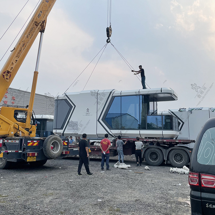 Toda la casa inteligente paisaje hotel creativo estrella casa vacía modular Internet tienda de celebridades sala de actividades villa campamento