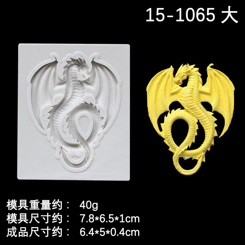 Halloween dragón decoración dragón ojo dragón garra escala molde de silicona suave cerámica fondant pastel de arcilla epoxi decoración de yeso