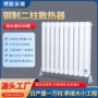 学校二柱钢制改造暖气片