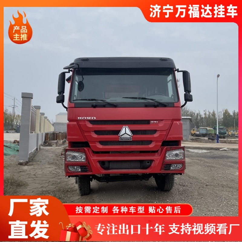 Africa HOWO Dump Truck, Soil Transporter, 10-Wheel Tipper Truck