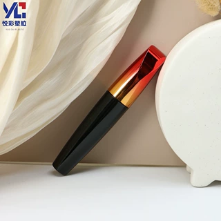 厂家直供 渐变喷镀盖异形睫毛膏空管 注塑8ml睫毛胶水化妆品包材