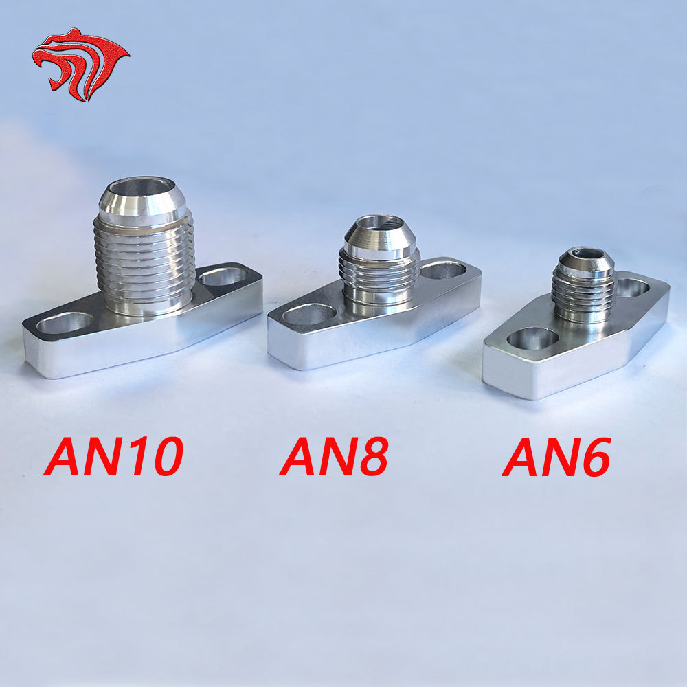 Car Modification Accessories an Aluminum Alloy Gt28Gt30 Turbocharger Flange Turbine Oil Inlet Repair Flange Sleeve