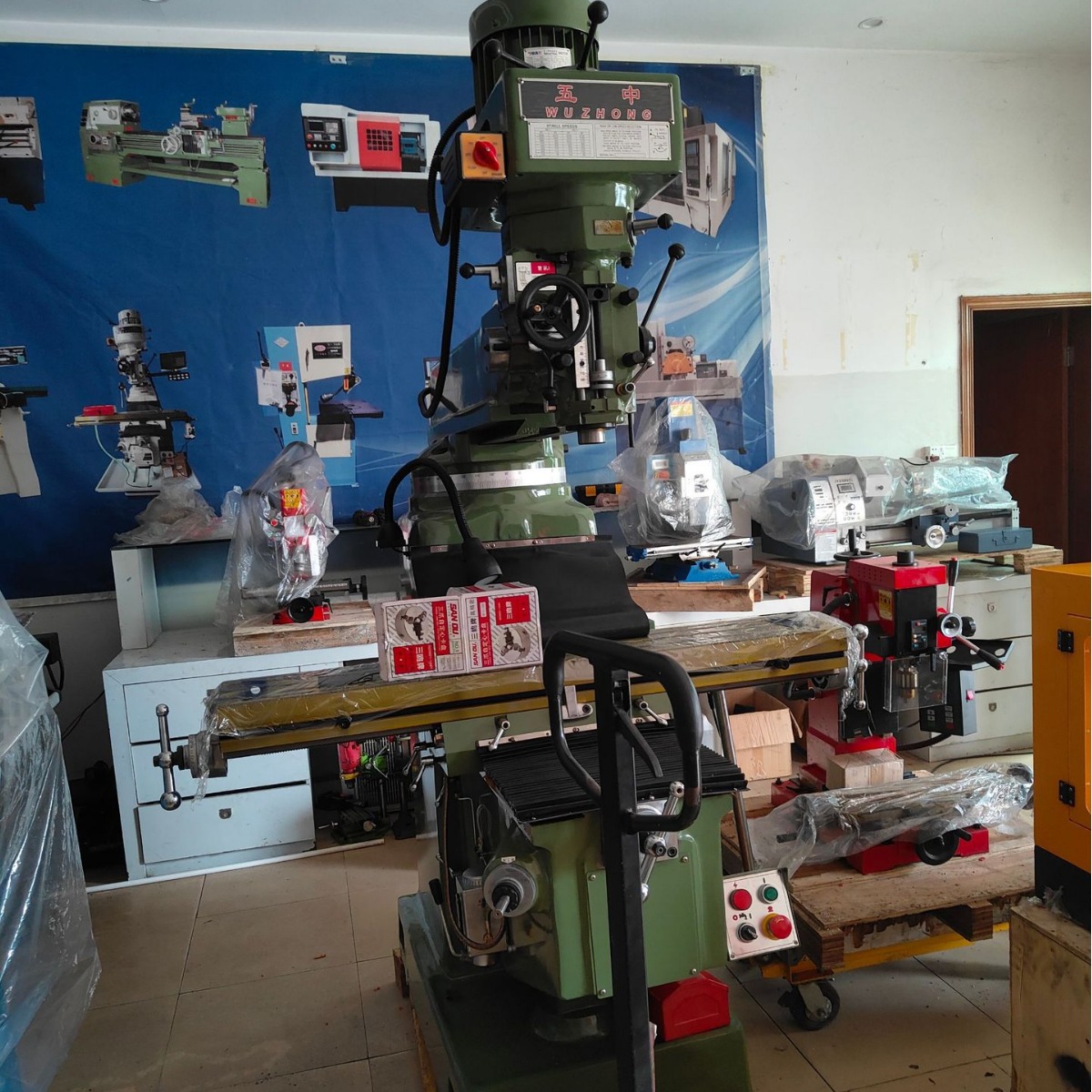 批发供应精密金峰 五中万能摇臂铣床 3#铣炮塔普通机床