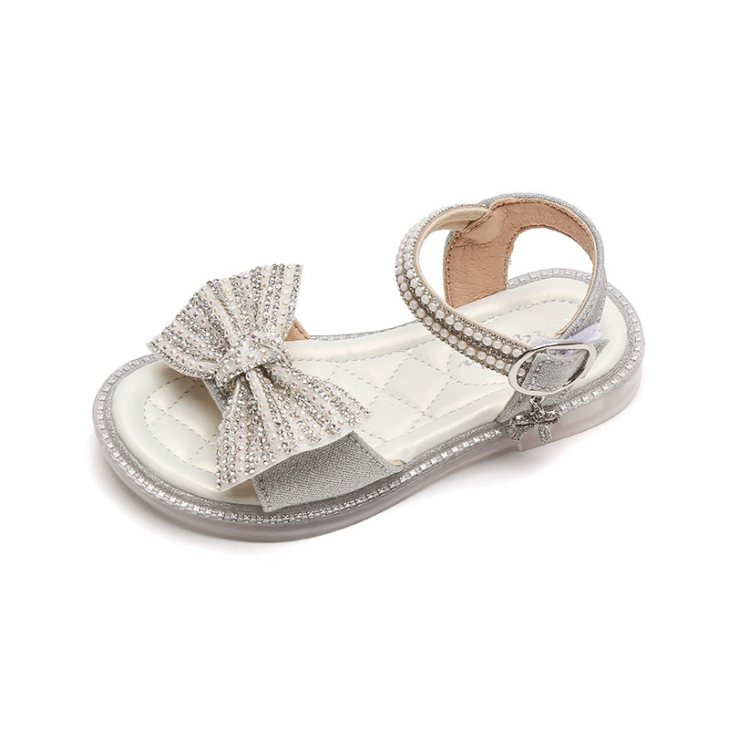 Summer sandals, children's shoes for princess, beach footwear, soft sole, for teenagers