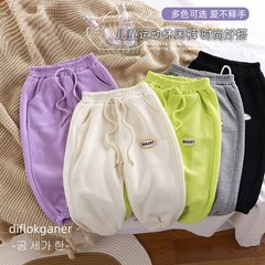 2025 新しい子供のスウェットパンツ男の子カジュアルスウェットパンツ女の子ルーズカジュアルパンツファッションマルチカラーズボン子供のパンツ
