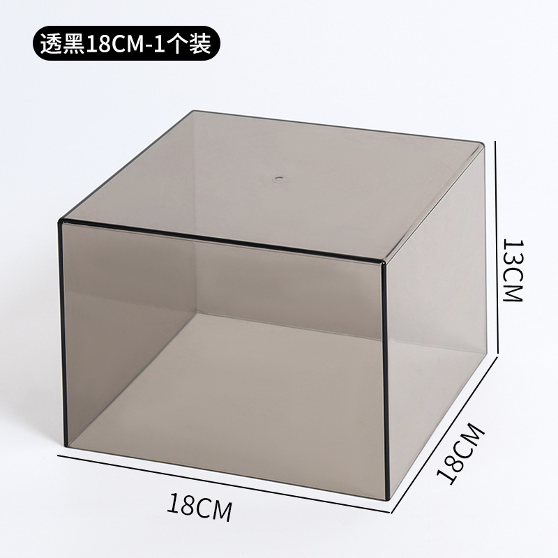 Transparent black 7inch