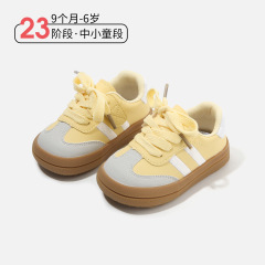 春秋季男童休闲板鞋1—3岁儿童运动鞋子婴儿学步鞋女小童鞋单鞋子