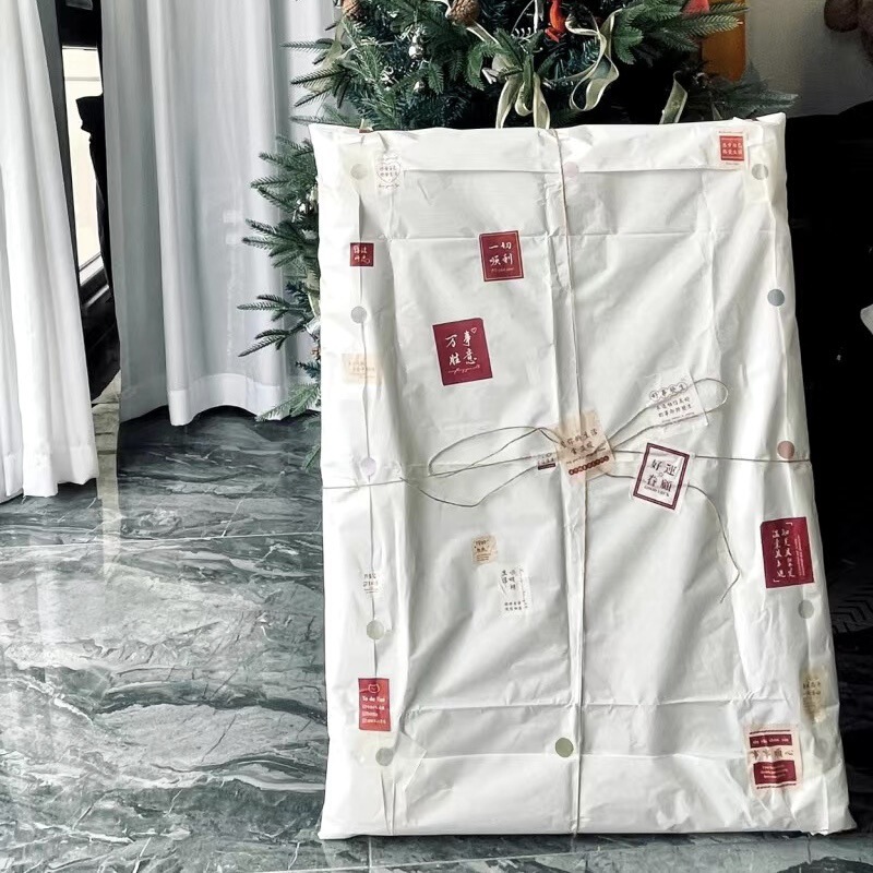 Extra Large Size Kraft Paper ins Gift Box Wrapping Paper Small Sweet Potato Same Style Bag Shoe Box Photo Frame Boyfriend Paper