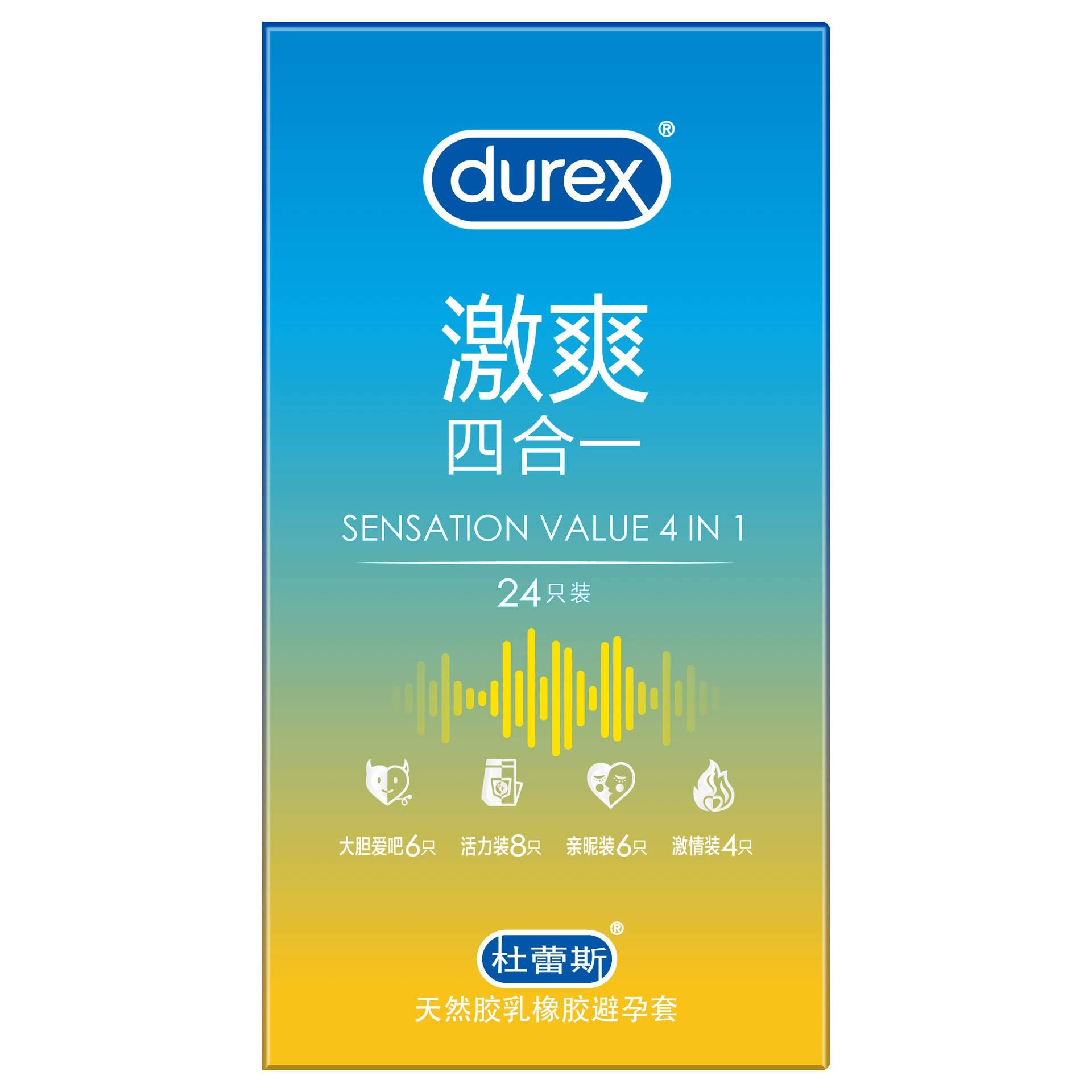 Презервативы (Durex) assorted variants — ультратонкие и текстурированные, водно‑основа/полимер пиридон, различные наборы