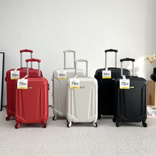 出口意大利超轻登机拉杆箱万向轮女20寸外贸扩展行李箱拉链旅行箱