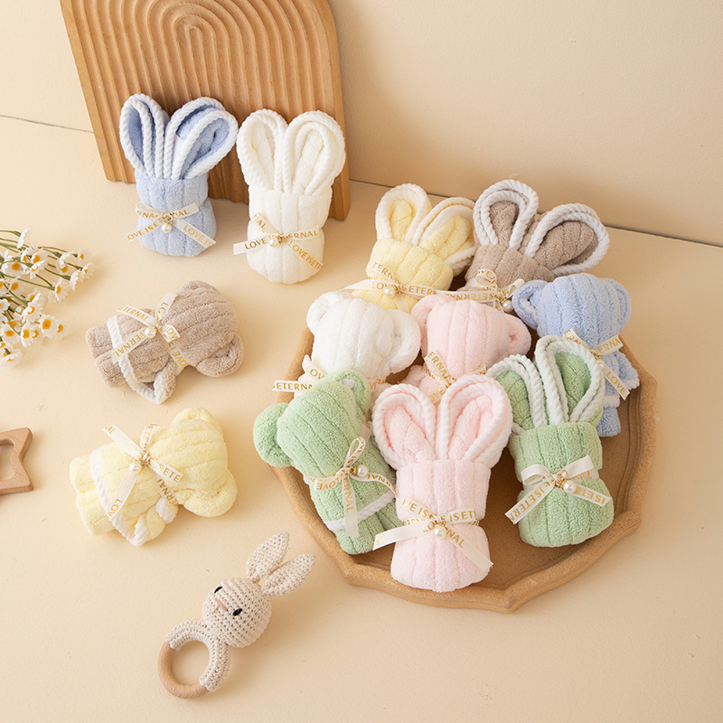 お土産タオル、うさぎの結婚祝い、かわいい形の誕生日プレゼント、クリエイティブなギフト、新年の贈り物|undefined