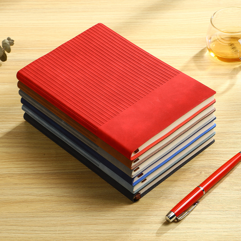 A5笔记本商务礼品套装定制logo羊巴皮软皮本保温杯礼盒活动伴手礼