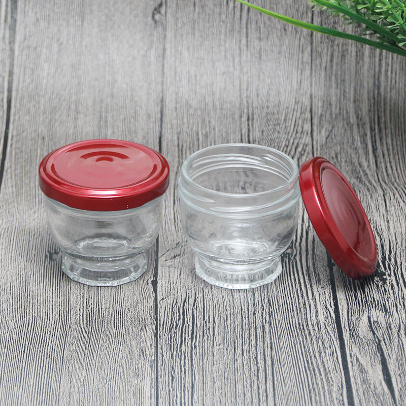 鲜炖瓶密封瓶75ml燕窝瓶玻璃分装瓶虫草瓶鱼胶空瓶带盖密封保鲜