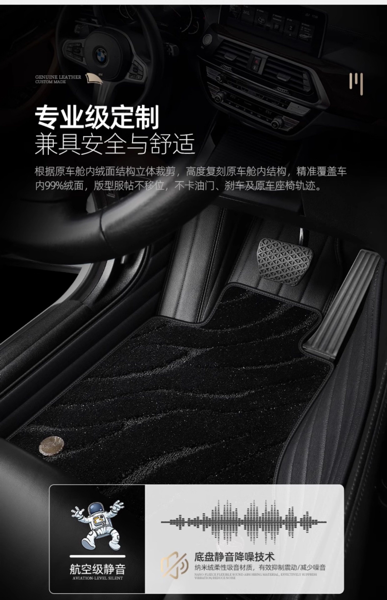 Suitable for full-coverage car floor mats, specifically for Magotan, Camry, Lavida, Accord, Tiguan L, Passat, CRV, and Xing