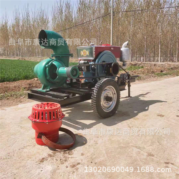 六寸8寸防汛抽水泵现货抽水灌溉泵鱼塘抽水抽污泵抗洪排水泵