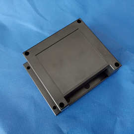 黑色导轨式机壳 机箱 PLC可编程控制器外壳：115X90X40单边装端子