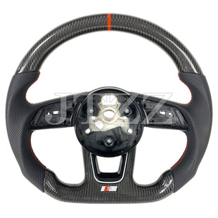 Suitable for new and old Audi A3A4A5A6S3S4S6 carbon fiber steering wheel modification