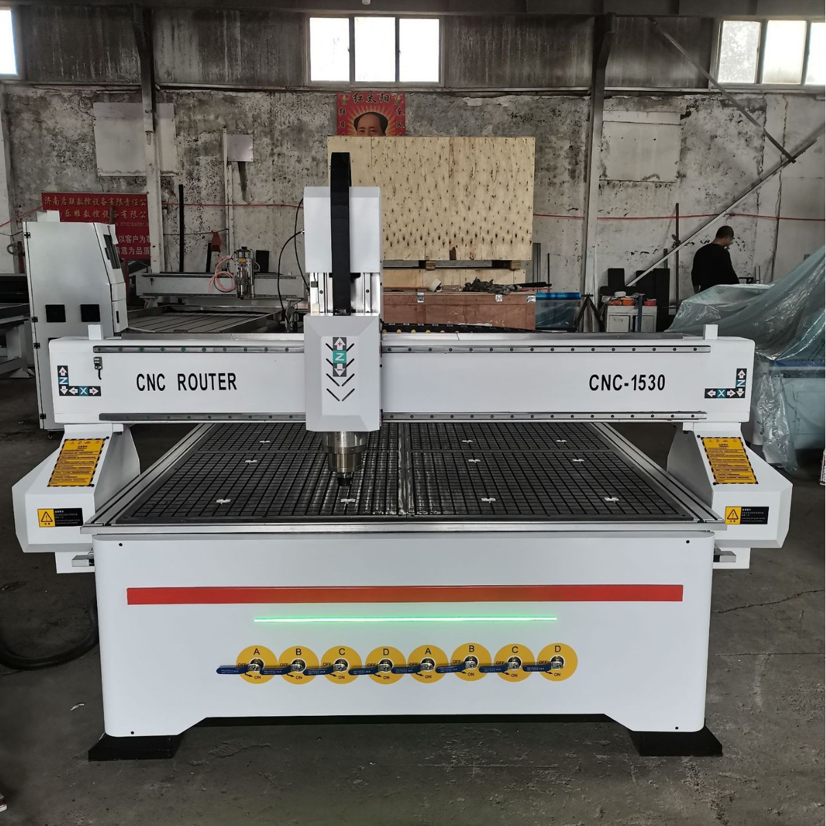 1325木工广告石材铝板雕刻机1530pp雕刻机PVC环氧板ccd巡边雕花机