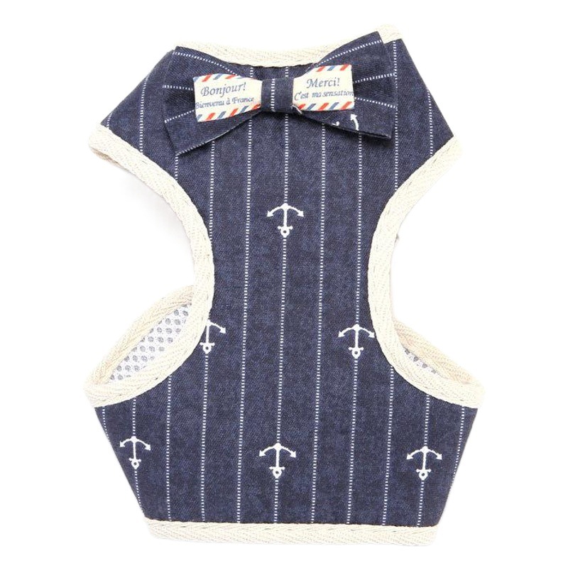 Suministro directo de fábrica correa para mascotas coreano arco mascota correa para el pecho chaleco gato perro Correa