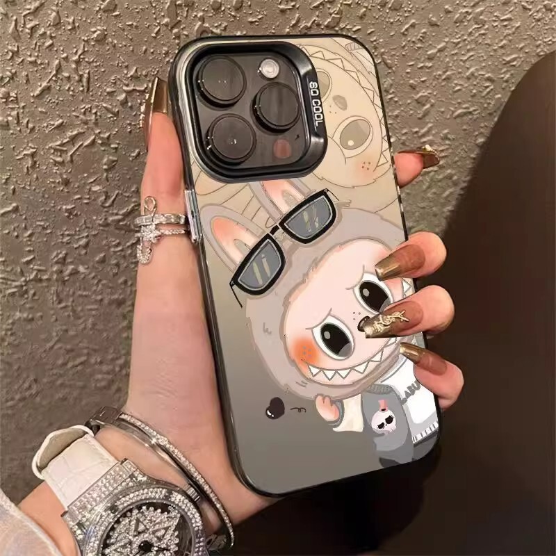 Sunglasses Bra for Apple 16 Plus Silver 15 Promax Phone Case 14 Cartoon 13 Cross-Border 12 Japan and Korea
