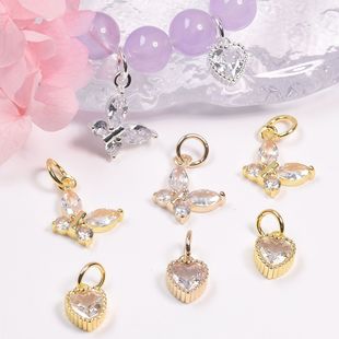 14k����΢��ʯ�������������������С����diy�朶�������