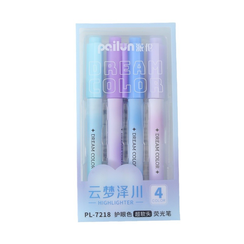 Un marcador de alto valor visual de gran capacidad de color para proteger los ojos, un marcador de puntos clave para estudiantes que hacen cuentas a mano.