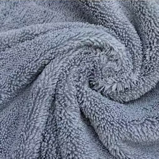 absorción de agua microfibra toalla de limpieza de automóviles borde de corte caliente toalla de lavado de automóviles gruesa pequeña toalla cuadrada de pelo alto y bajo toallas de limpieza de belleza image 4