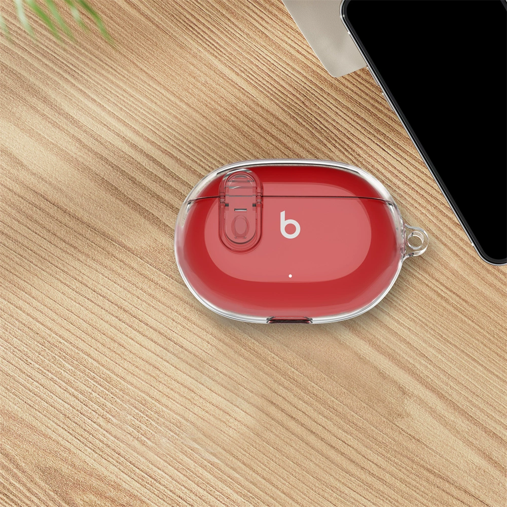 Подходит для Magic Sound Beats Studio Buds/Buds+ — прозрачный защитный чехол против падений для Bluetooth-наушников, простой дизайн