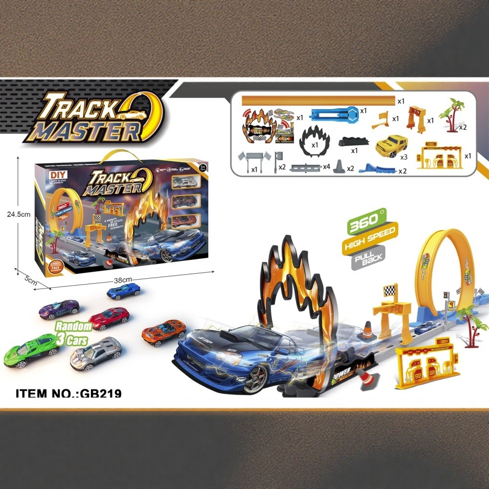 Montaña rusa eléctrica transfronteriza pie