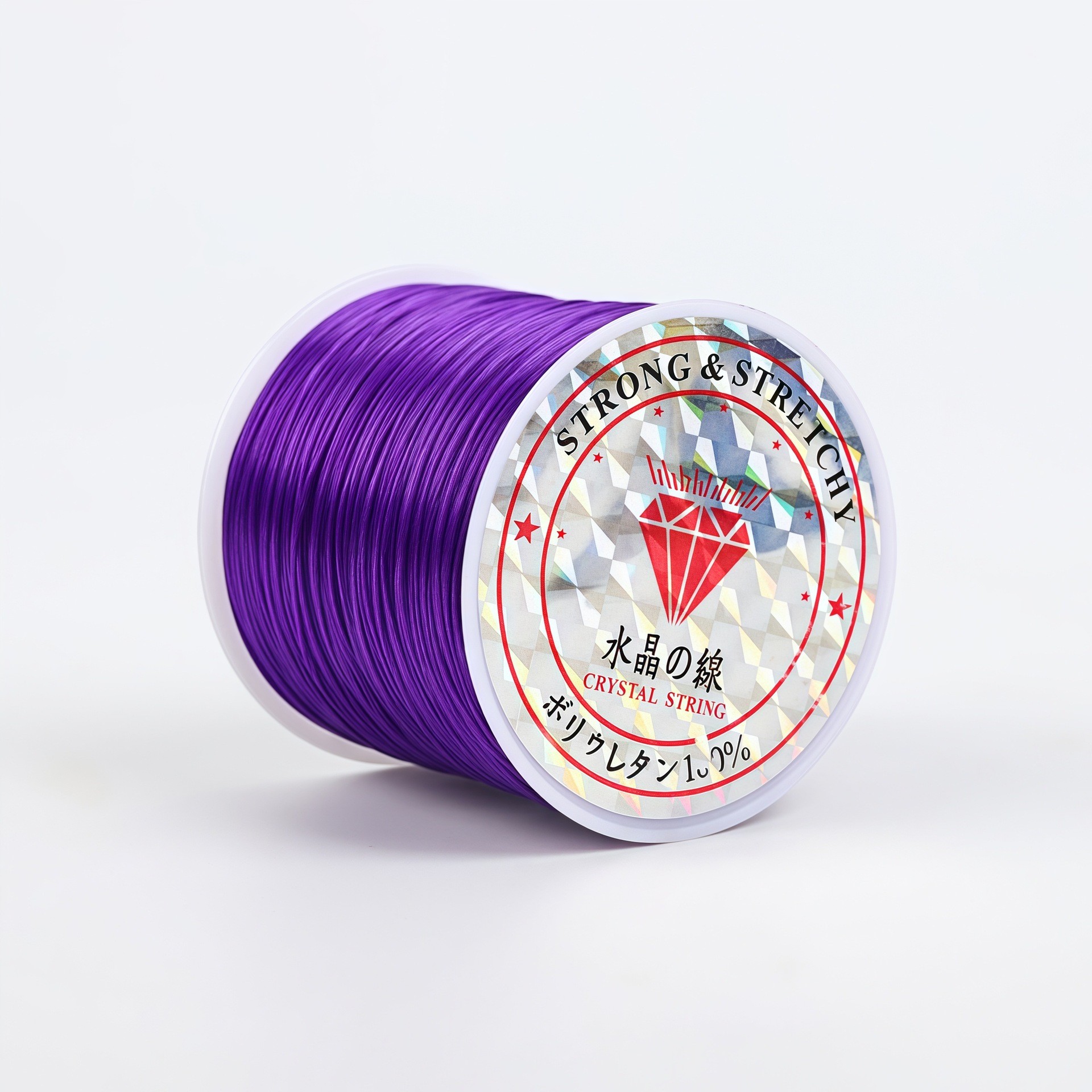 Flat elastic thread [dark purple]
