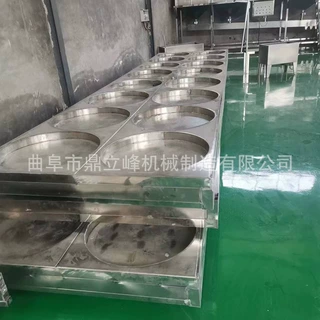 半自动人工做腐竹的机器不锈钢圆形腐竹锅蒸汽加热四川地区厂家