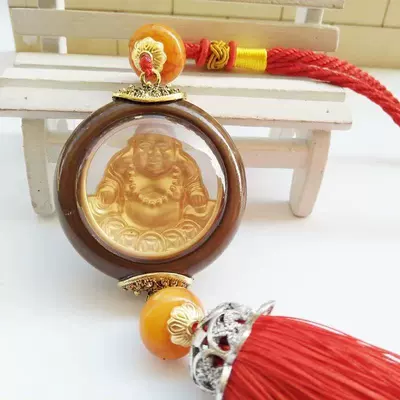 Car Hanging Ornament Double-Sided Guanyin: Car hanging