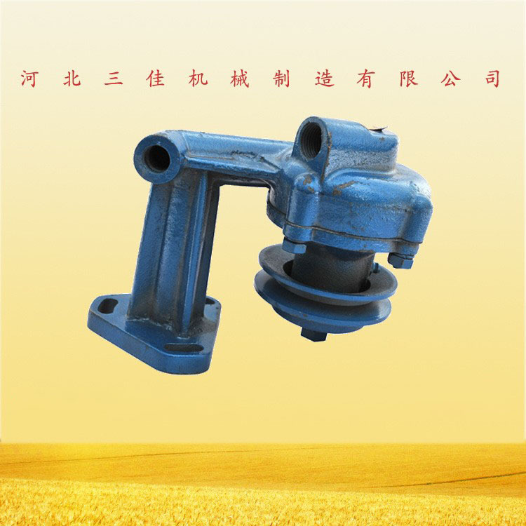 庞口农机配件市场供应 单缸水冷柴油机 莱动LD195柴油机水泵