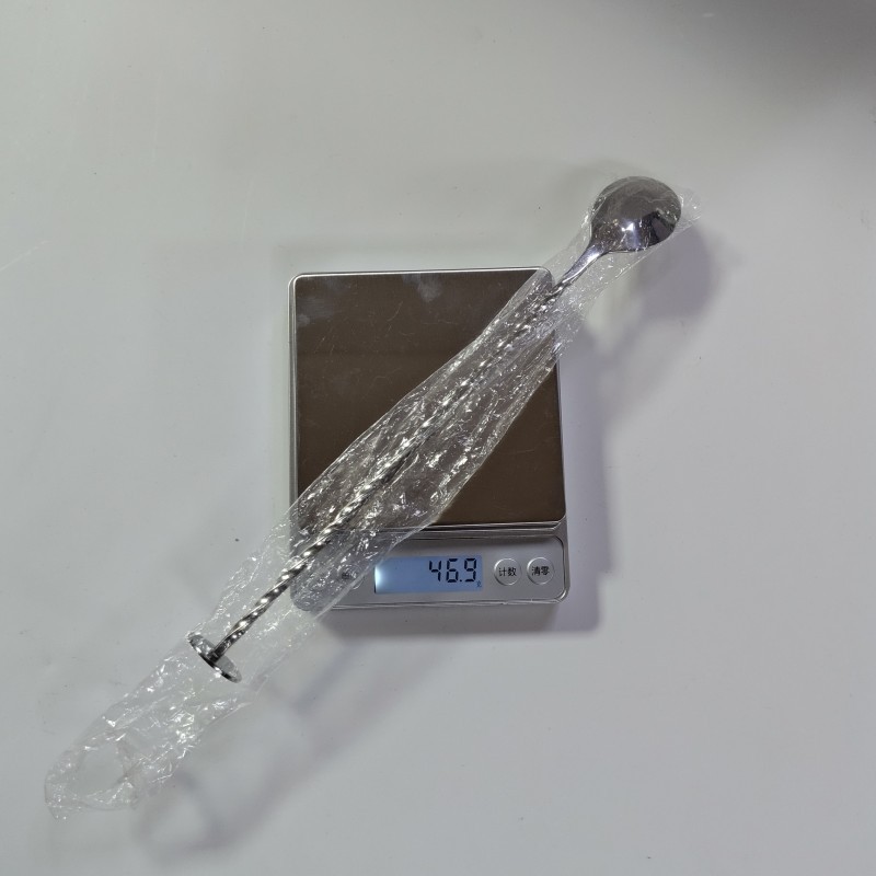 Stainless steel bar tools, stirring stick, cocktail mixer, mixing spoon, special mixing spoon