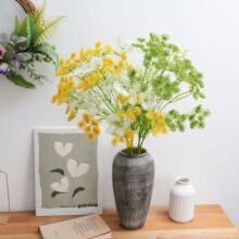 泡沫蕾丝花仿真花厂家家居装饰婚庆手捧花玫瑰花墙假花INS风跨境