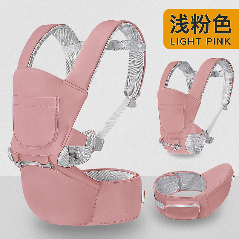 Taburete de cintura para bebés, asiento para bebés, cuatro estaciones de verano, ventilación para bebés, gran taburete de cintura roja image 18