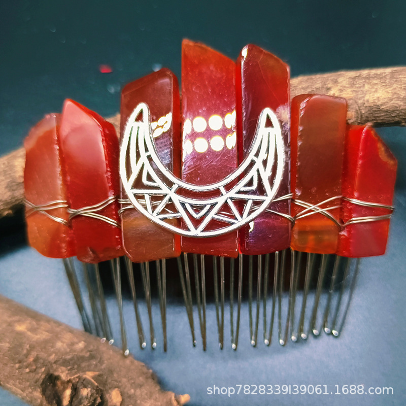 빨간 마노 + 빈 달