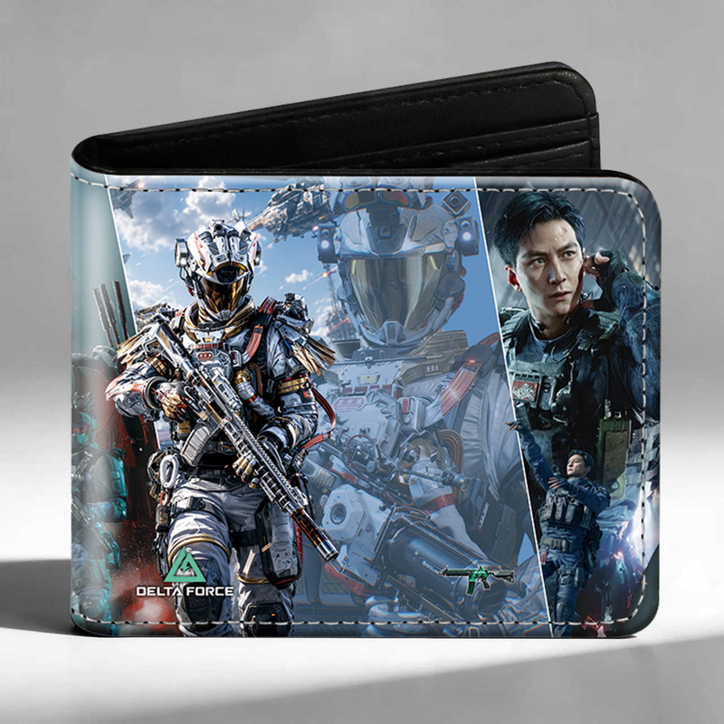 Delta Force Claw Hd 3D Embossed Game Character Cartoon Coin Purse, Same Style as Internet Celebrities, Cross-Border E-Commerce