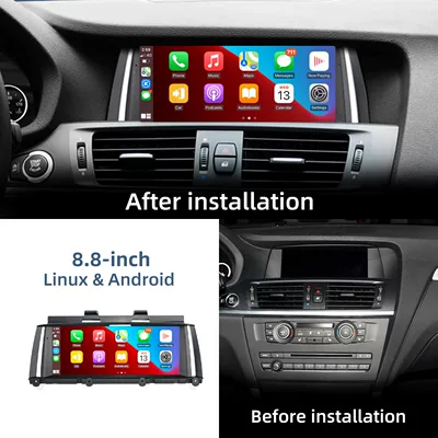 Car-Mounted Carplay Central Control DVD Navigation