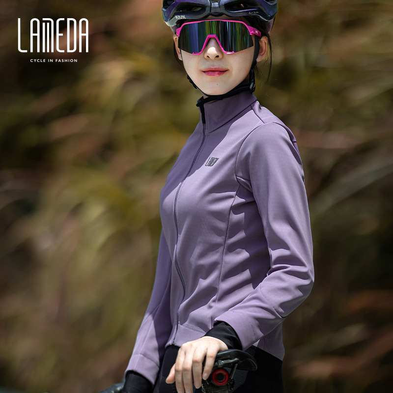 Lanpada Otoño e Invierno bicicleta a prueba de viento polar ciclismo ropa caliente impermeable ciclismo cálido compuesto de manga larga