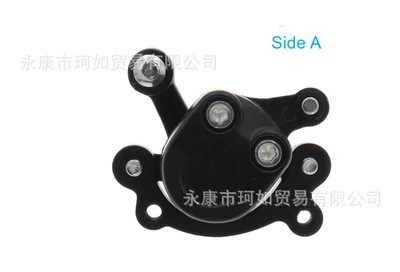 Small Off-Road Sports Car Accessories, Small Four-Wheel Scooter Brake Calipers, Stroke Brake Pump 49Cc, Front and Rear (Other brake systems) - black-a