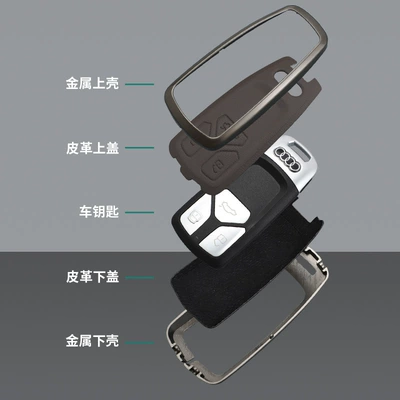 Static Rod/Key Bag | leather cover buckle business