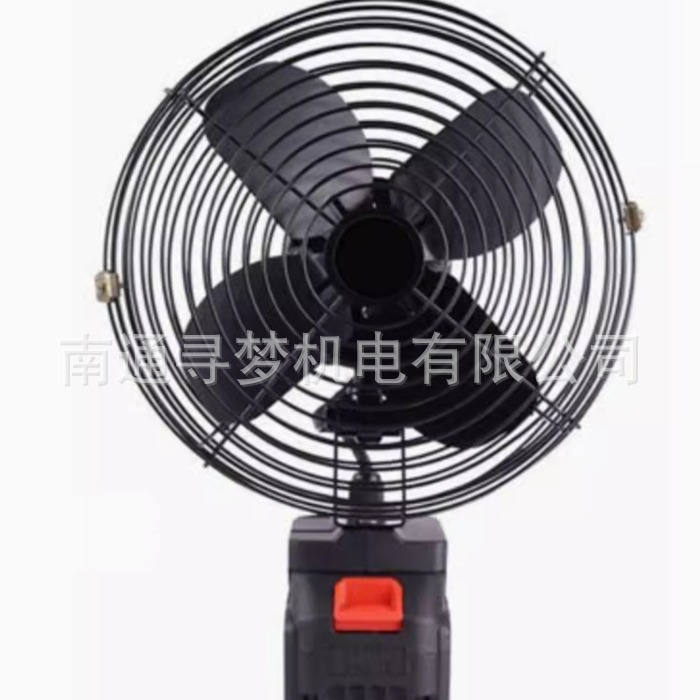 Ventilador eléctrico de litio recargable transfronterizo especial para uso doméstico ventilador eléctrico de escritorio portátil al aire libre ventilador eléctrico de alta potencia