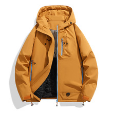 定制logo新款棉衣男棉服石墨烯防风冲锋衣外套保暖山系户外情侣款