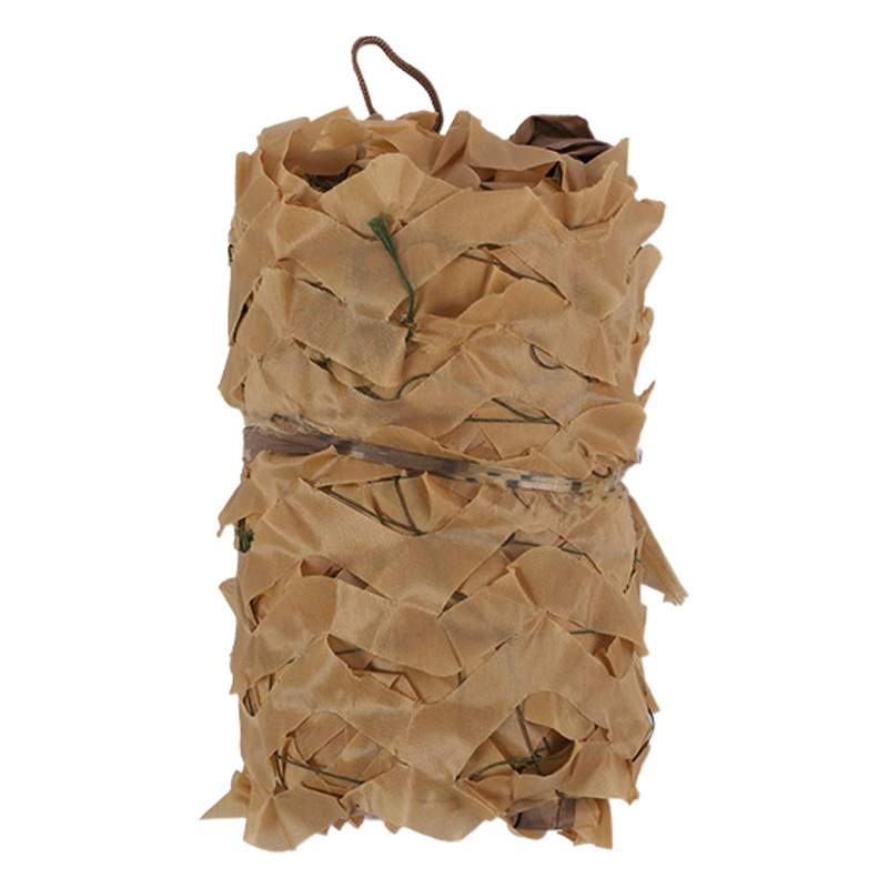 Pure Yellow Camouflage Net, Jungle Anti-Aerial Photography Thickened Encrypted Decorative Net, Anti-Counterfeit Net, Sunshade Net, Camouflage