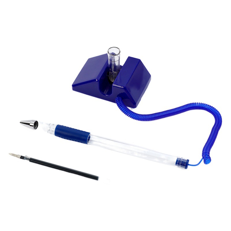 Bank hotel enterprise front office stationery signature pen custom LOGO fixed advertising neutral pen spot wholesale