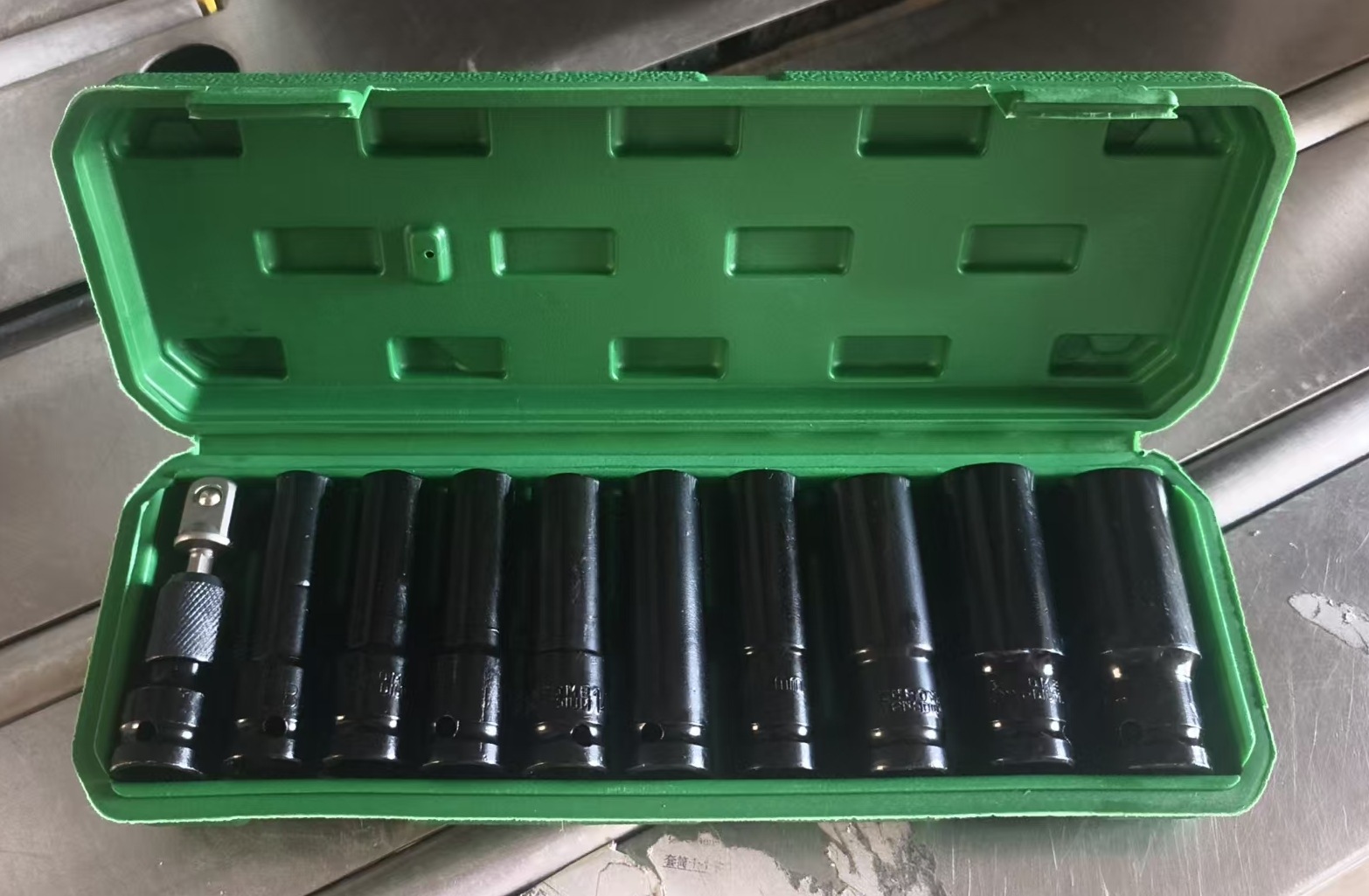 Juego de 11 piezas de mangas extendidas para electroforesis 1/2, color negro, tallas 10-24.